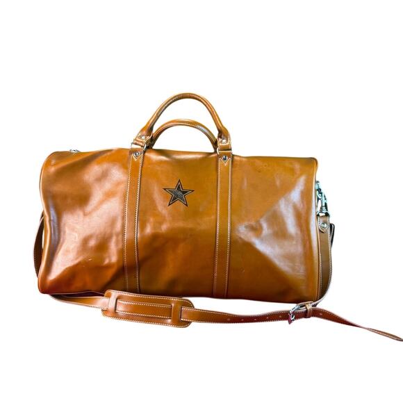 Barrington'sDallas Cowboys Captains Bag Classic Overnight Travel Bag Rare